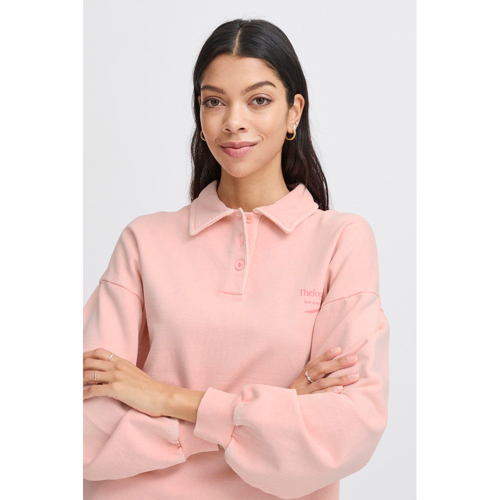 JCRUBI Collar Sweat Roze JCRUBI Collar Sweat Roze