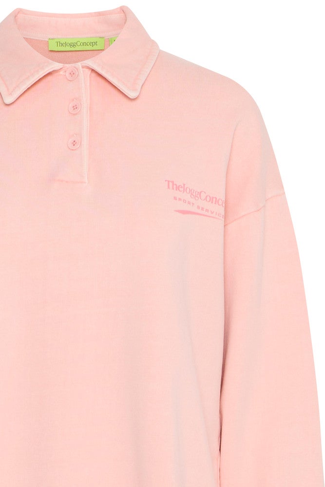 JCRUBI Collar Sweat Roze JCRUBI Collar Sweat Roze