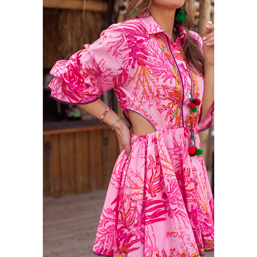 Dress Coral Roze Dress Coral Roze