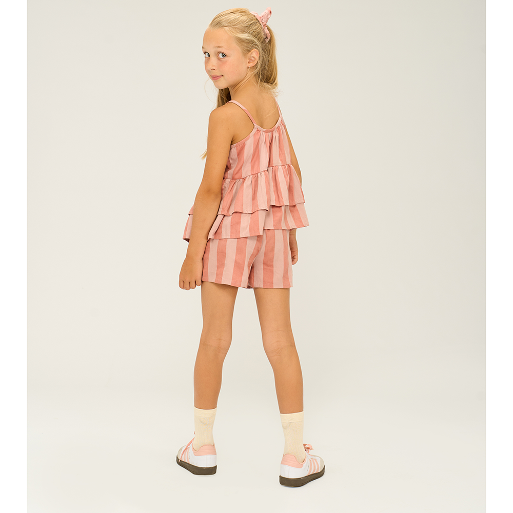 Ofelia Shorts Striped Woven Roze Ofelia Shorts Striped Woven Roze