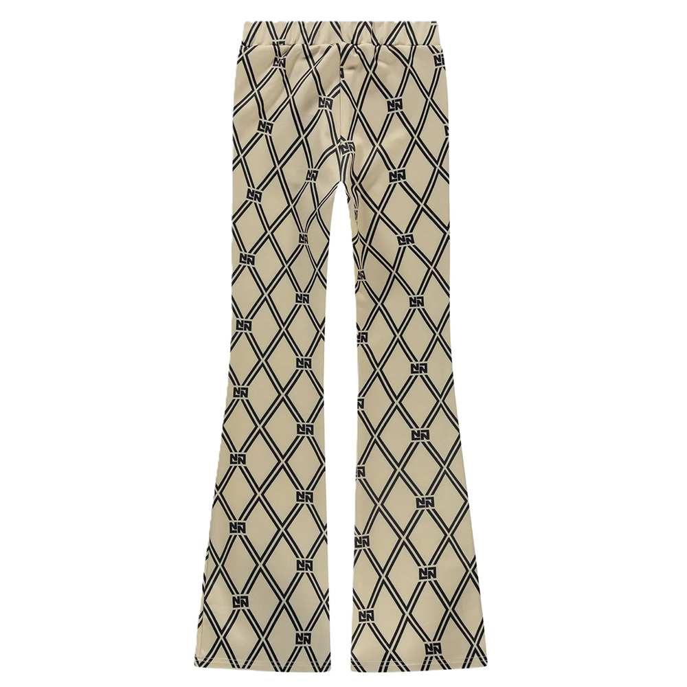Kenza Flared Pants Beige Kenza Flared Pants Beige