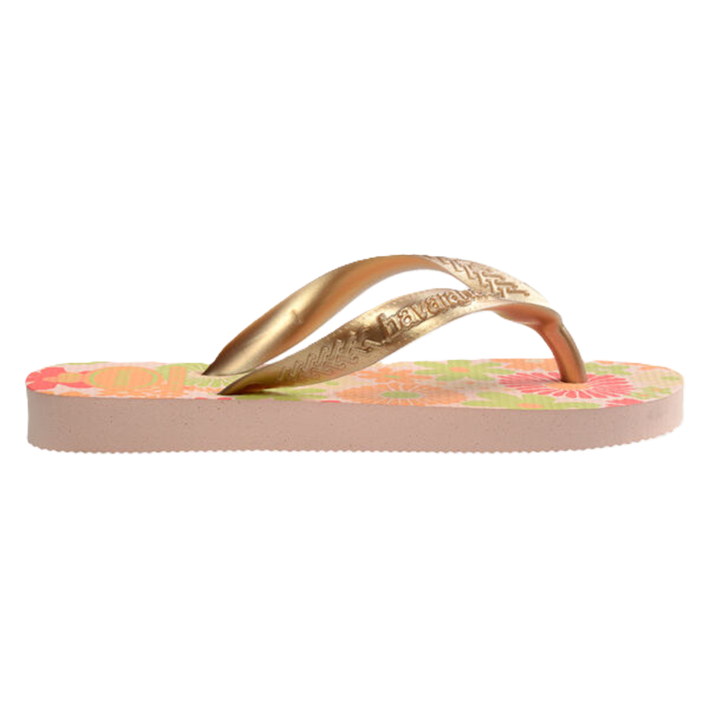 Havaianas Kids Flores Golden Strap Roze Havaianas Kids Flores Golden Strap Roze