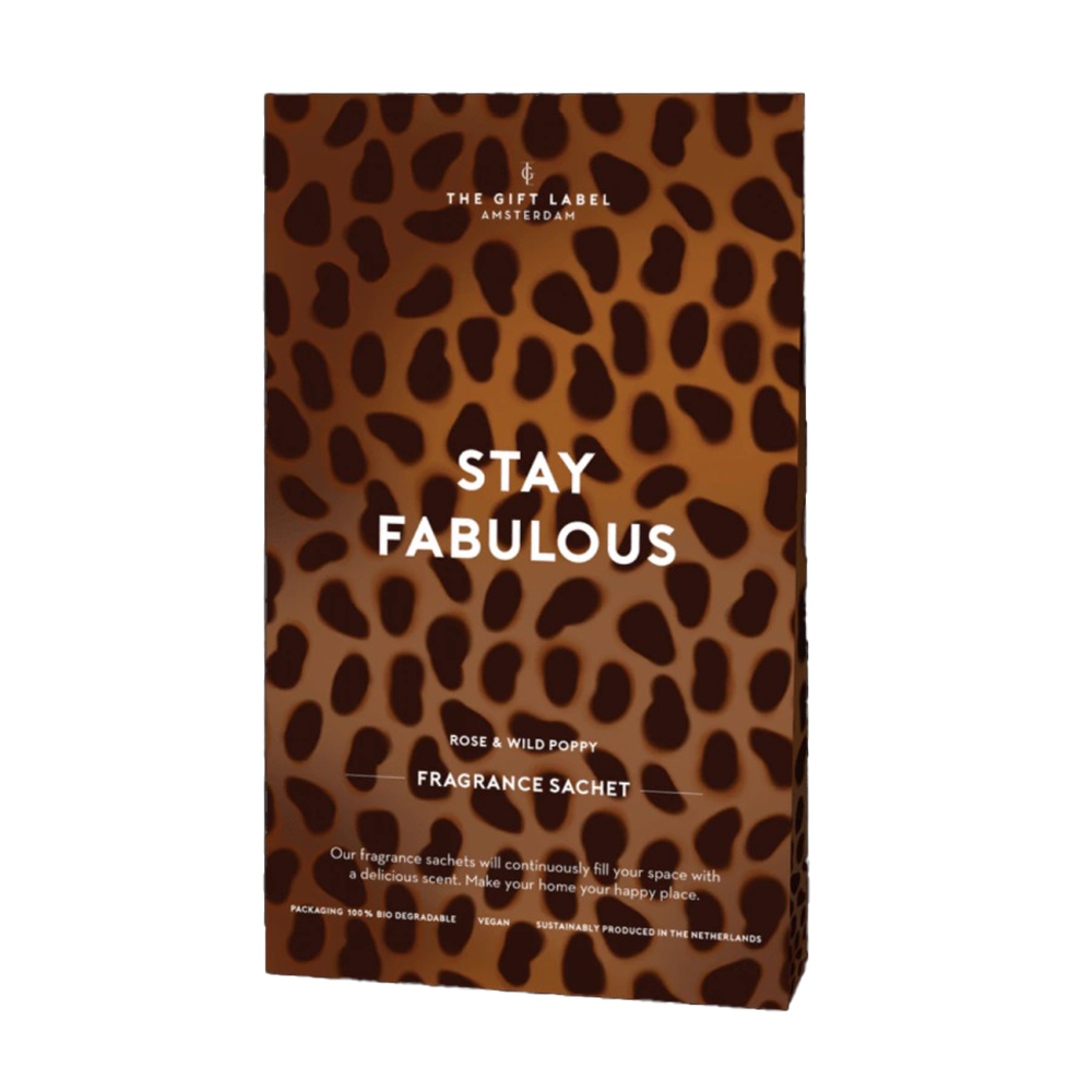 Scented Sachet Rose Wild Poppy Bruin 1 Scented Sachet Rose Wild Poppy Bruin 1