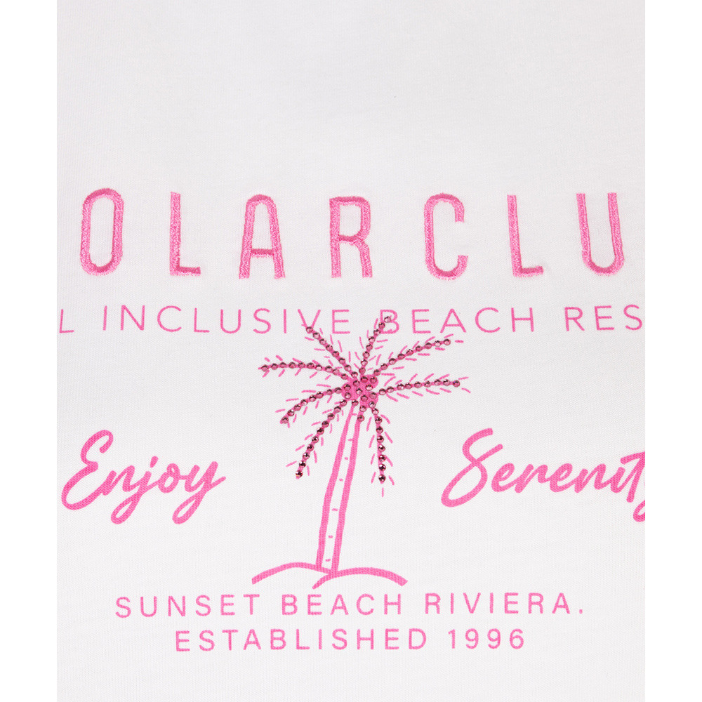 T-shirt solar club Wit 1 T-shirt solar club Wit 1