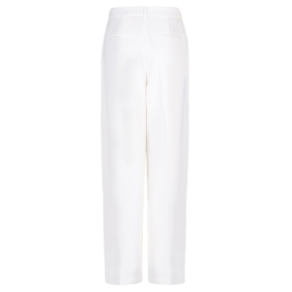 Trousers WB pleat Wit 1 Trousers WB pleat Wit 1