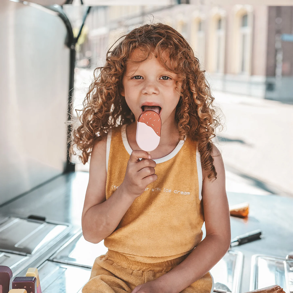 Terry Sporty Singlet Geel Terry Sporty Singlet Geel