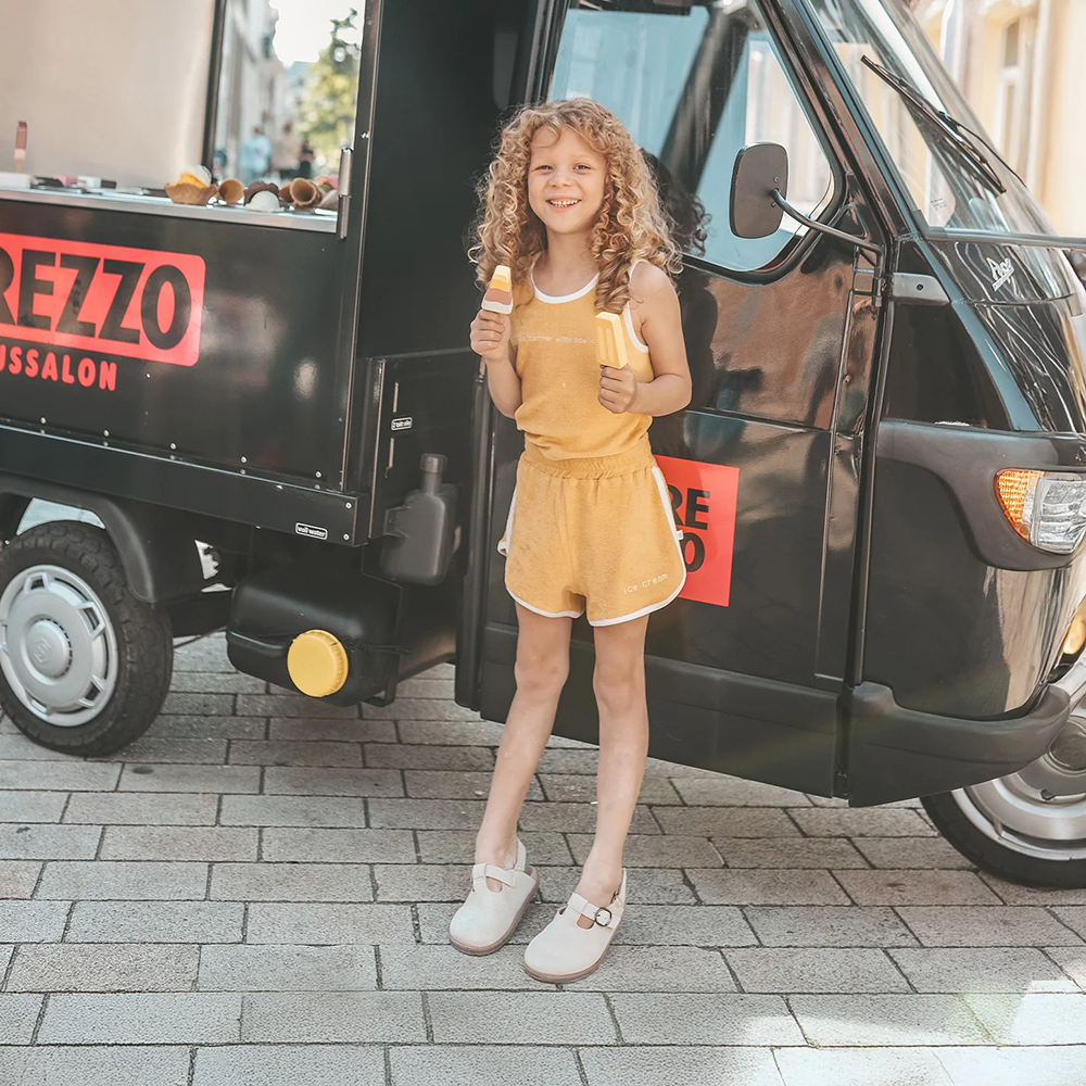 Terry Sporty Singlet Geel Terry Sporty Singlet Geel