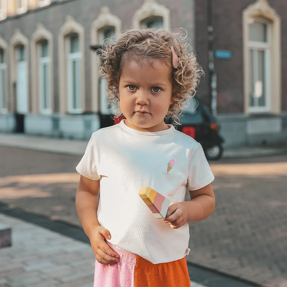 Ice and Sun Shortsleeve Tee Ecru Ice and Sun Shortsleeve Tee Ecru