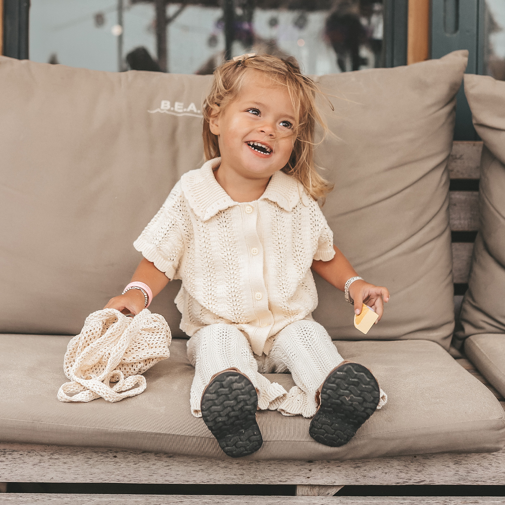 Seashell Knit Shirt Ecru Seashell Knit Shirt Ecru