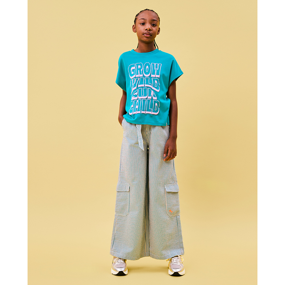 Smiley T-shirts Blauw Smiley T-shirts Blauw