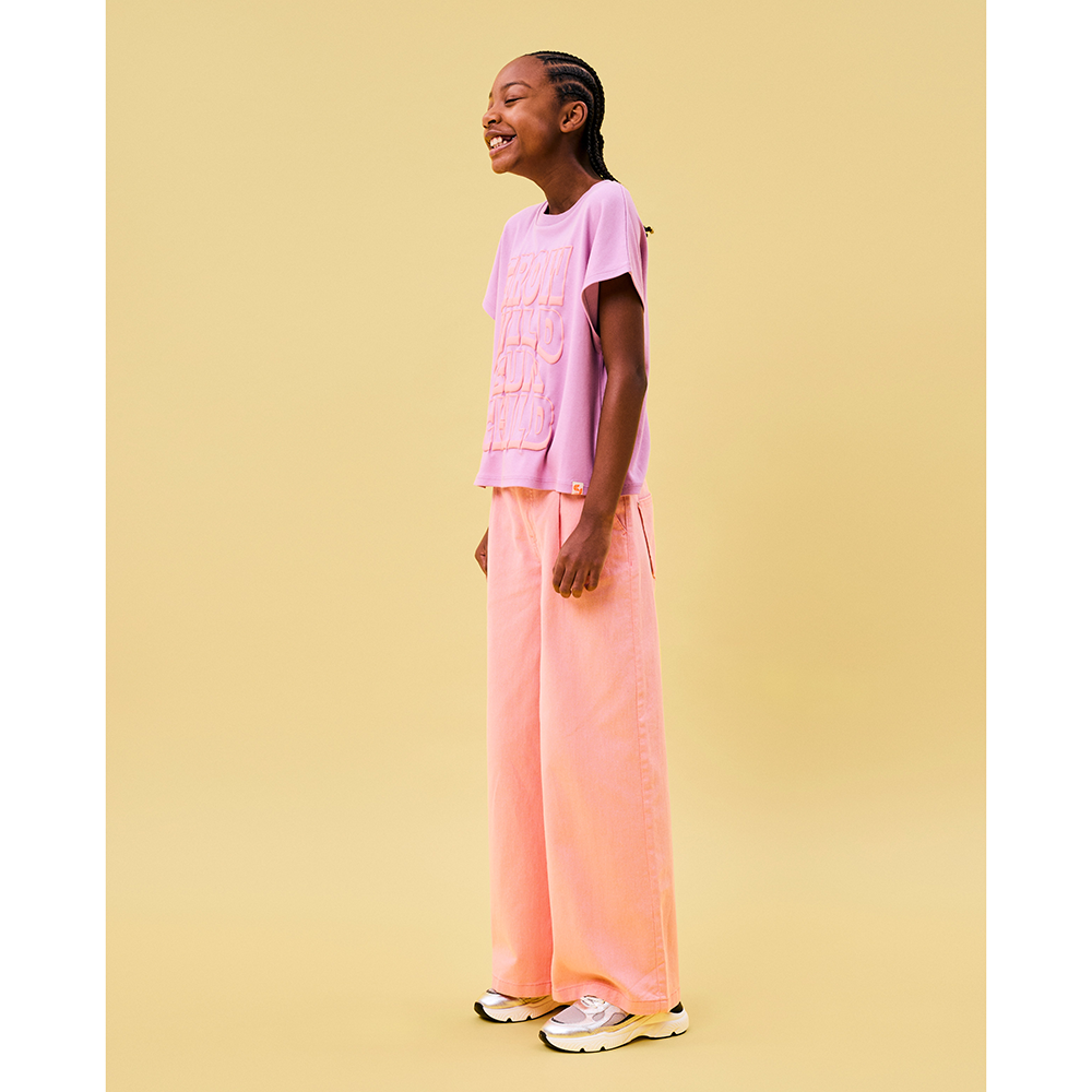 Smiley T-shirts Roze Smiley T-shirts Roze