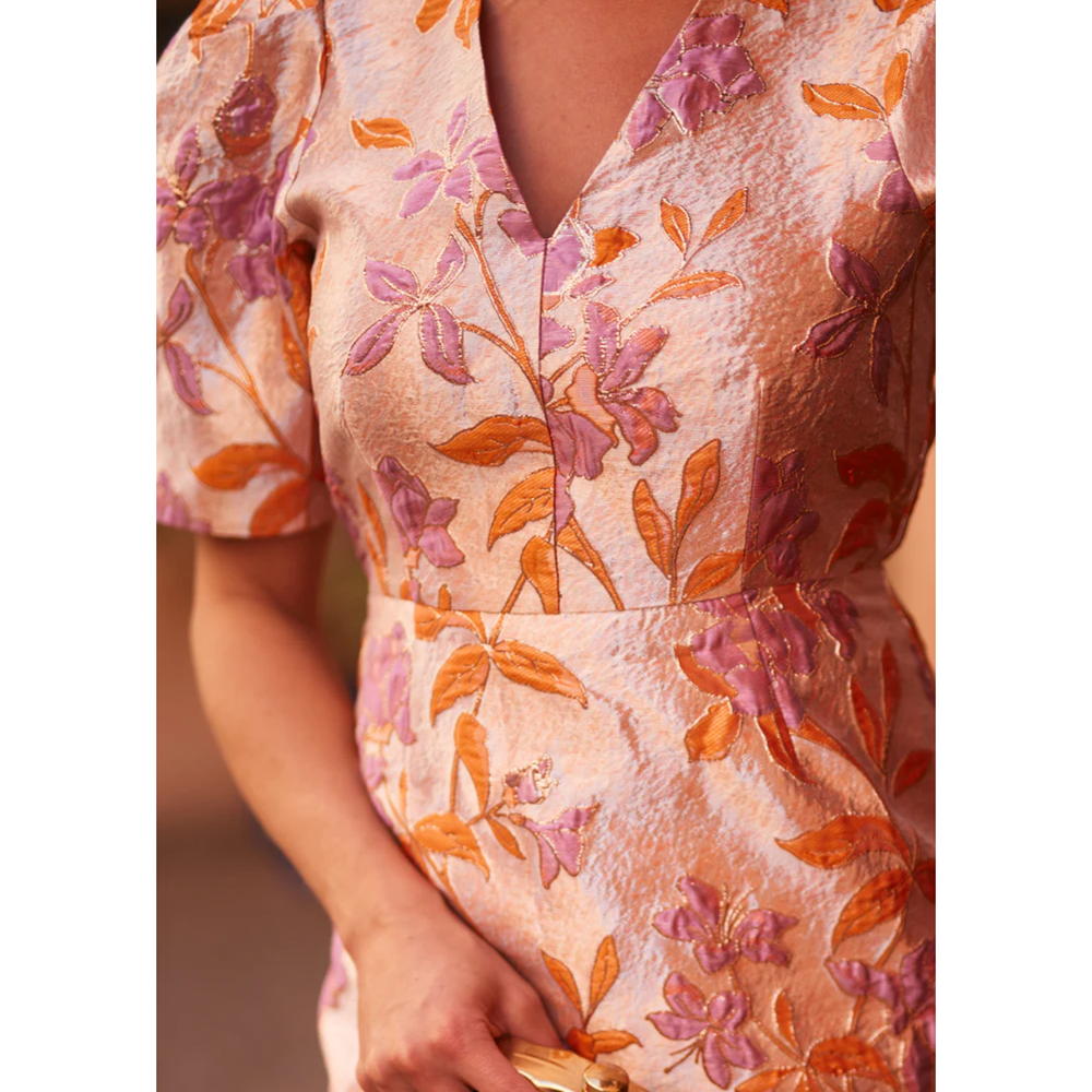 Daantje Jaquard Dress Multi Daantje Jaquard Dress Multi