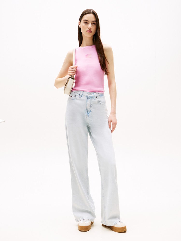 TJW Slim Gradient Flag Tank Roze TJW Slim Gradient Flag Tank Roze