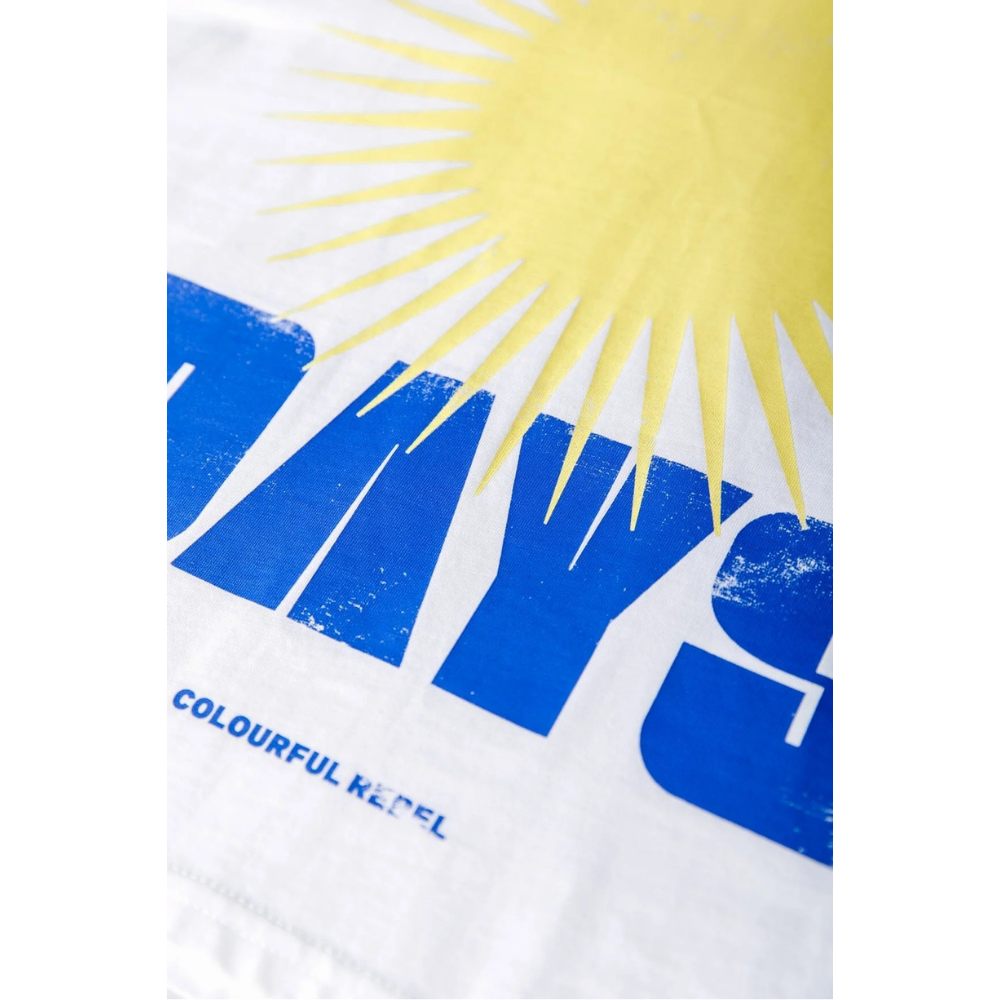 Sunny Days Ringer Boxy Tee Wit 1 Sunny Days Ringer Boxy Tee Wit 1