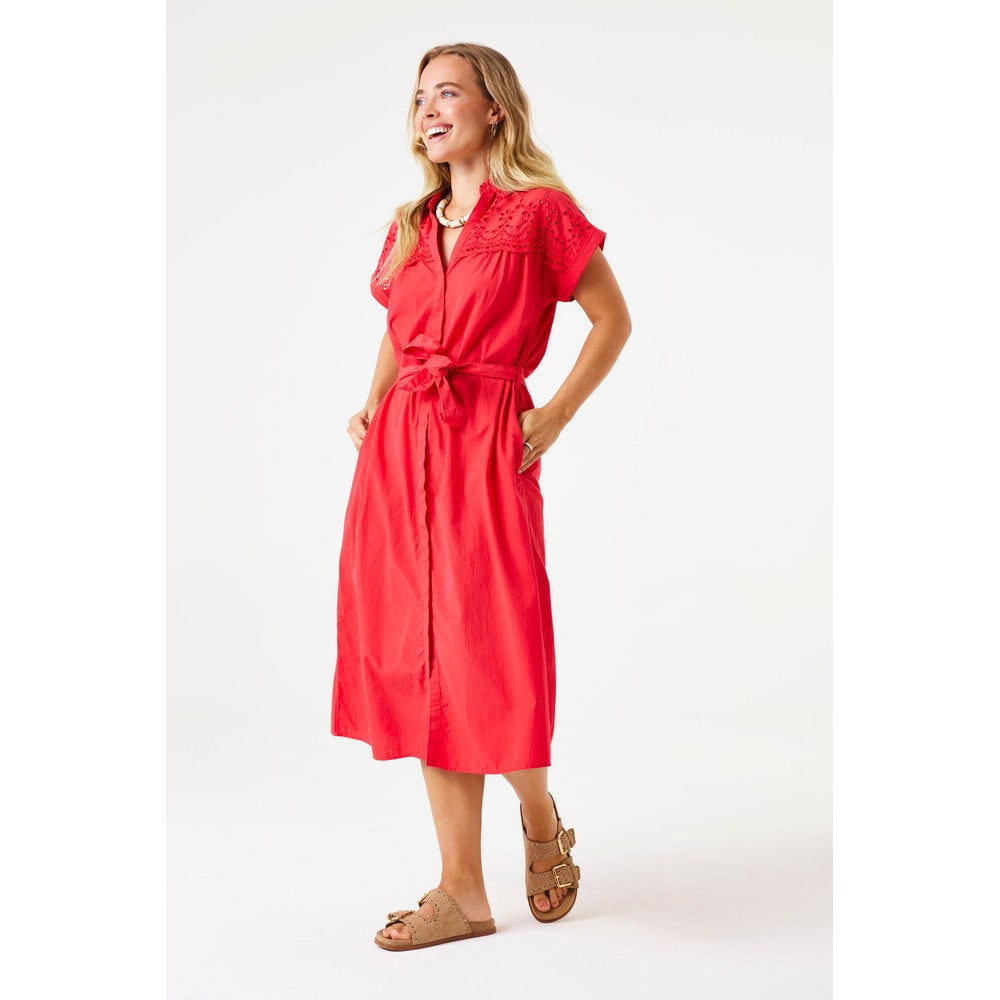 Ladies Dress E50280 Rood Ladies Dress E50280 Rood