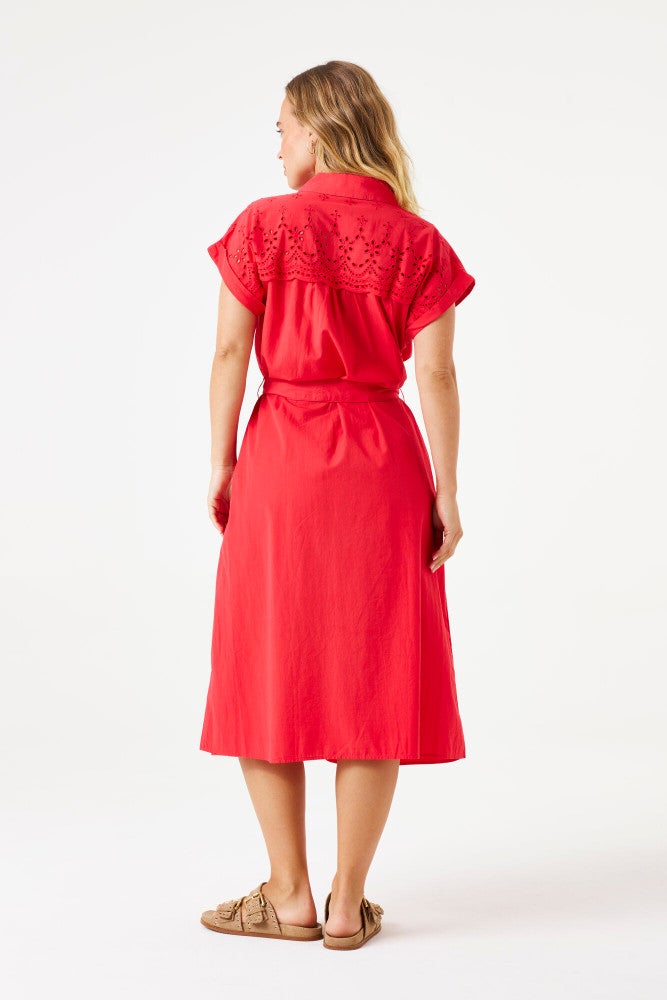 Ladies Dress E50280 Rood Ladies Dress E50280 Rood
