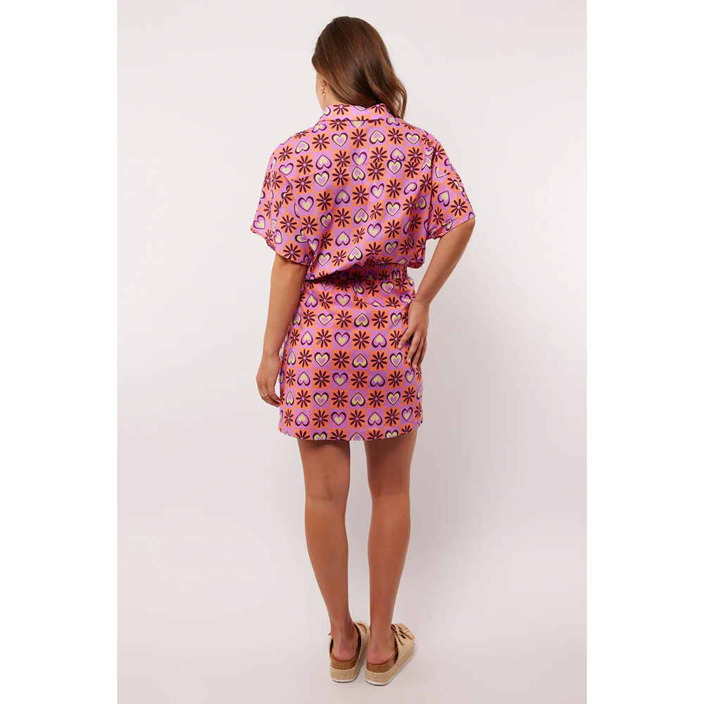 Lavinia Skirt Roze Lavinia Skirt Roze