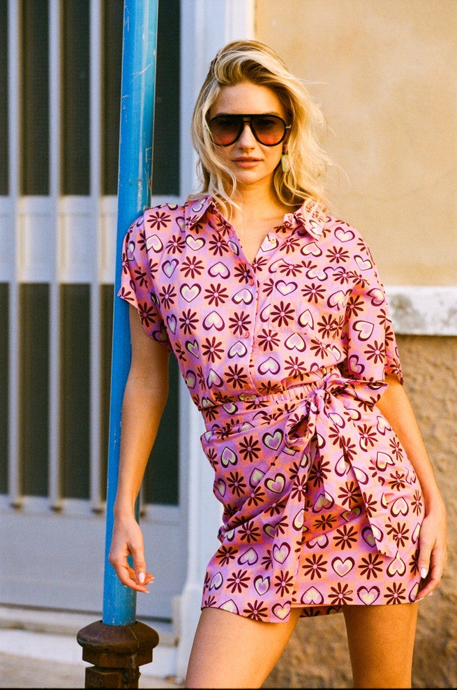 Lavinia Skirt Roze Lavinia Skirt Roze