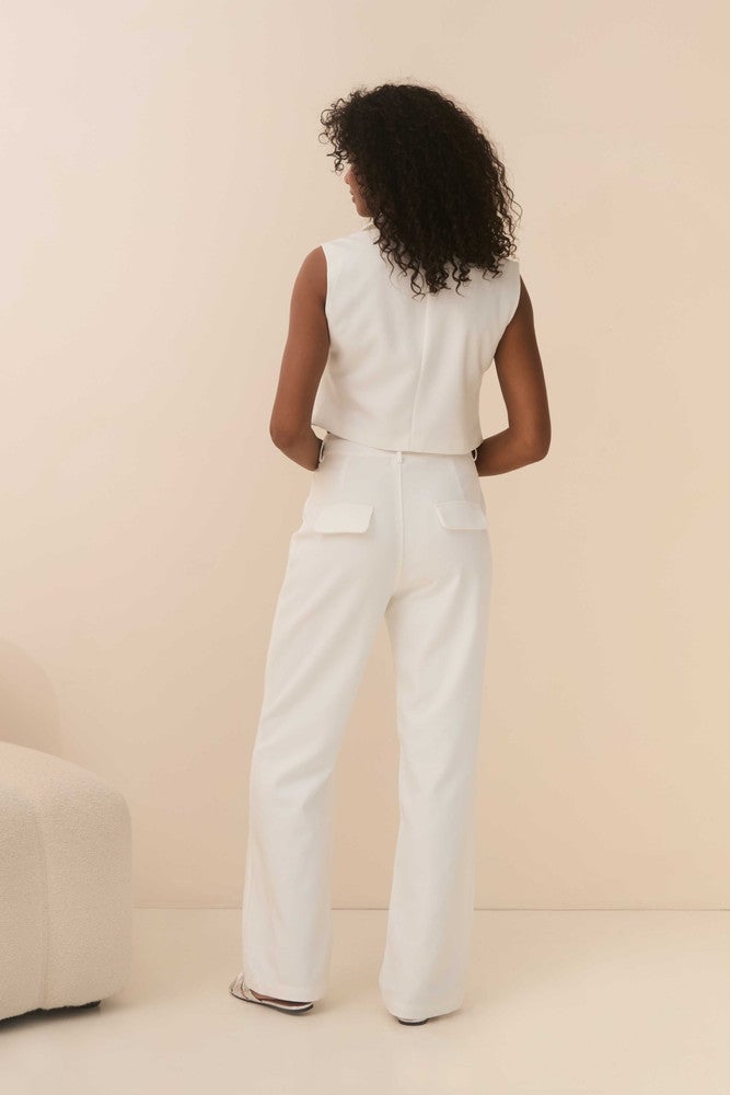 Trouser Tayla Wit 1 Trouser Tayla Wit 1