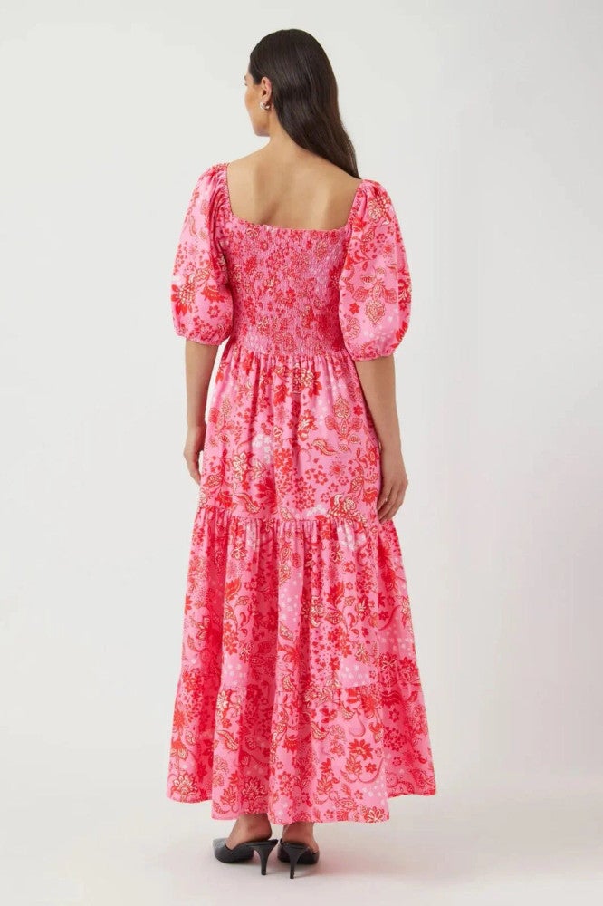 YASPARISA 2/4 ANKLE DRESS S. Roze YASPARISA 2/4 ANKLE DRESS S. Roze