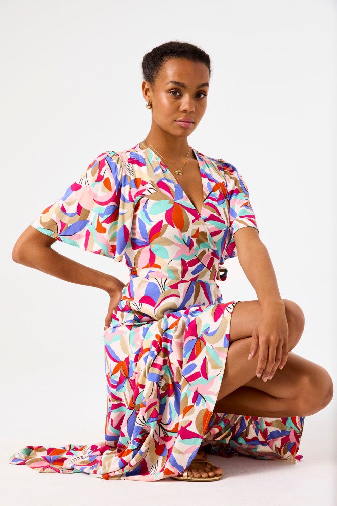 Ladies Dress 44604 Blauw Ladies Dress 44604 Blauw