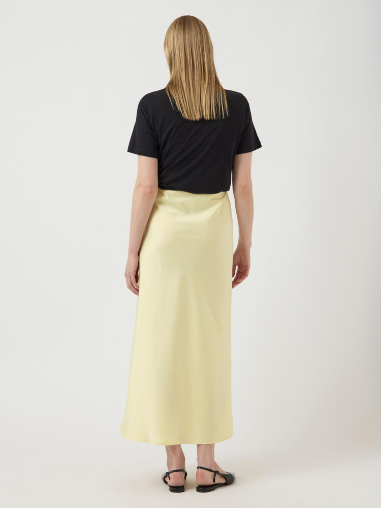 YASPELLA HW MAXI SKIRT S. NOOS Geel YASPELLA HW MAXI SKIRT S. NOOS Geel