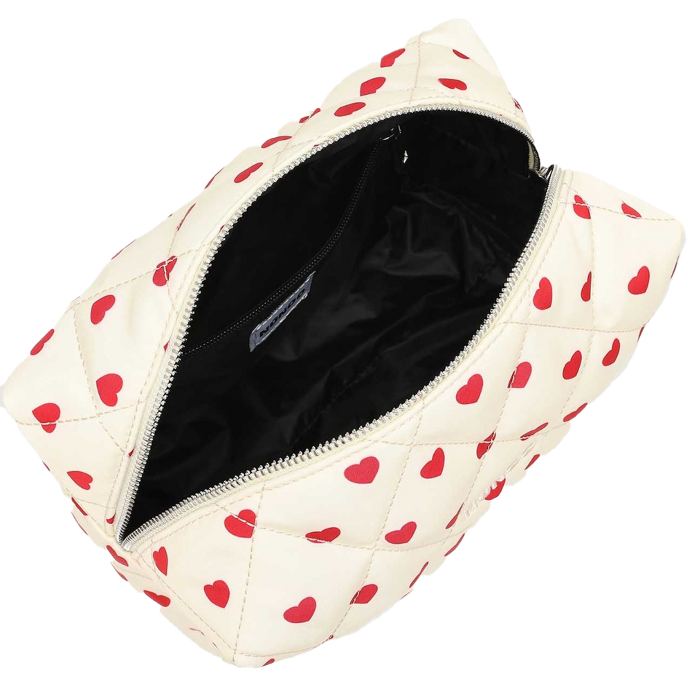 Lucky recycled nylon hearts Off White Lucky recycled nylon hearts Off White