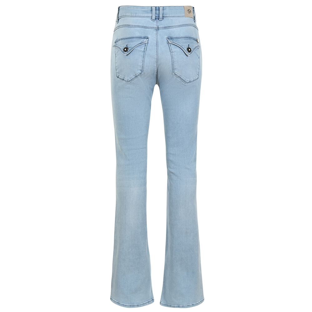 Flynn Flared Jeans 5-pocket Licht Blauw Flynn Flared Jeans 5-pocket Licht Blauw