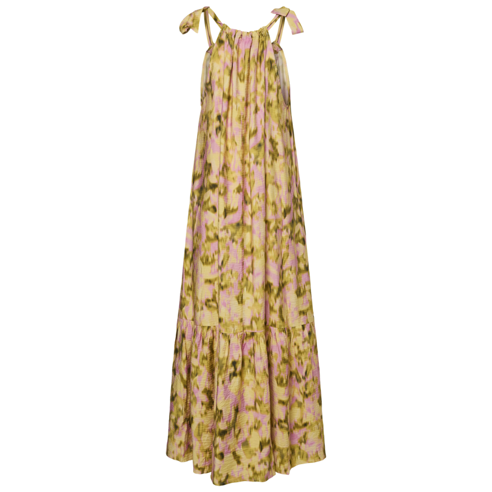 YASMARINNA SL ANKLE DRESS S. Geel YASMARINNA SL ANKLE DRESS S. Geel