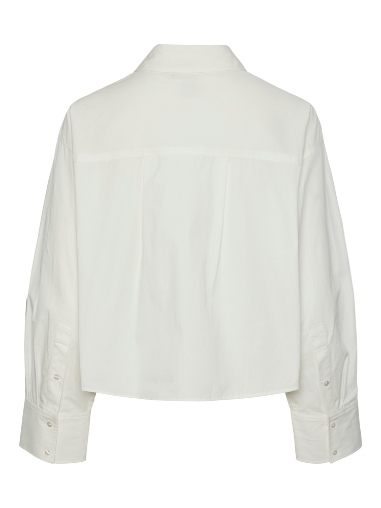 YASLEE LS SHORT SHIRT S. NOOS Wit 1 YASLEE LS SHORT SHIRT S. NOOS Wit 1