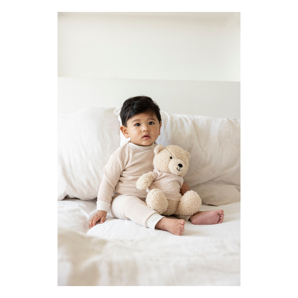 Wafelpyjama Family Edition Beige Wafelpyjama Family Edition Beige