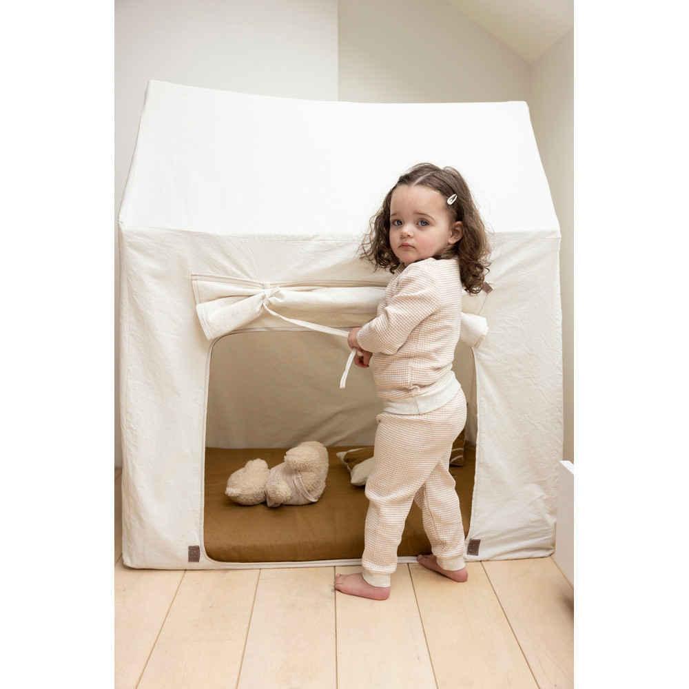 Wafelpyjama Family Edition Beige Wafelpyjama Family Edition Beige