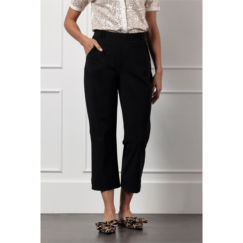 Anne capri trousers Zwart 1 Anne capri trousers Zwart 1