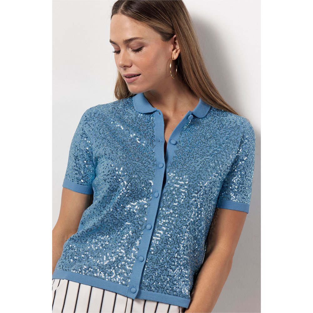 Petra pullover Licht Blauw Petra pullover Licht Blauw