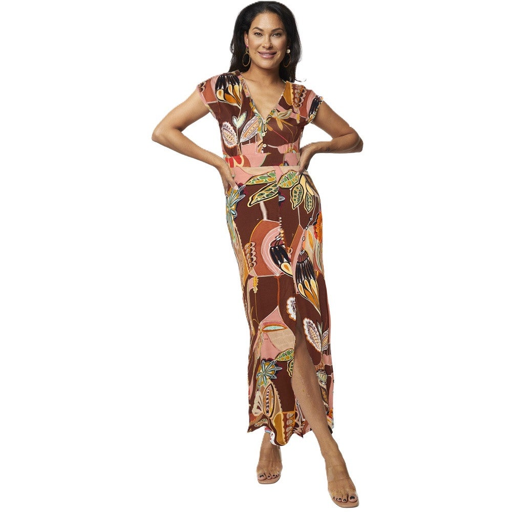 Rowany Almendra Dress Bruin 1 Rowany Almendra Dress Bruin 1