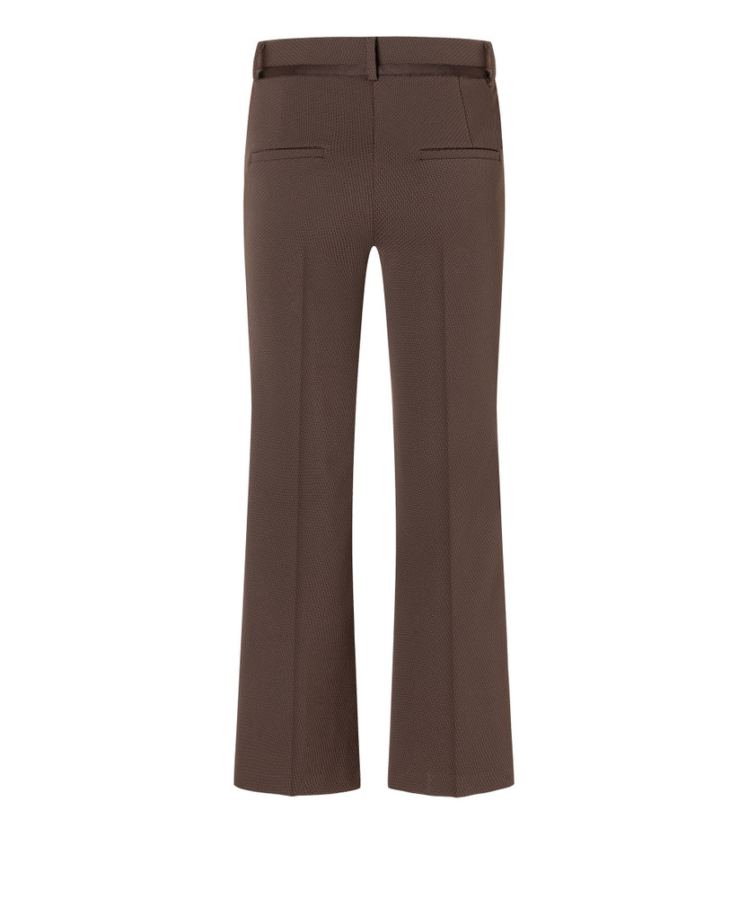 Francoise Cropped Pantalon Bruin 1 Francoise Cropped Pantalon Bruin 1