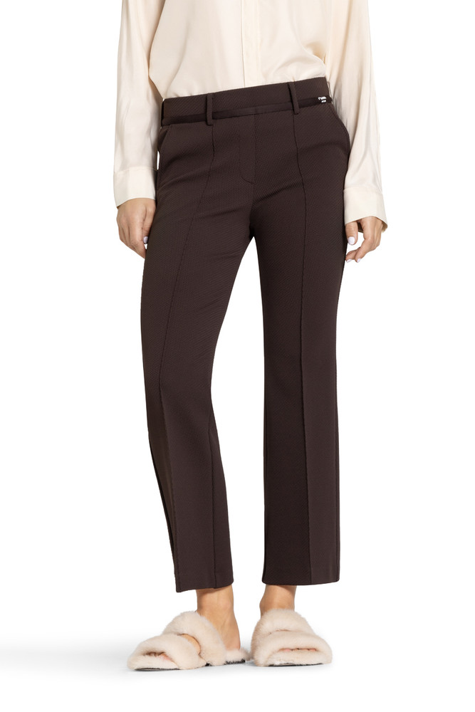 Francoise Cropped Pantalon Bruin 1 Francoise Cropped Pantalon Bruin 1