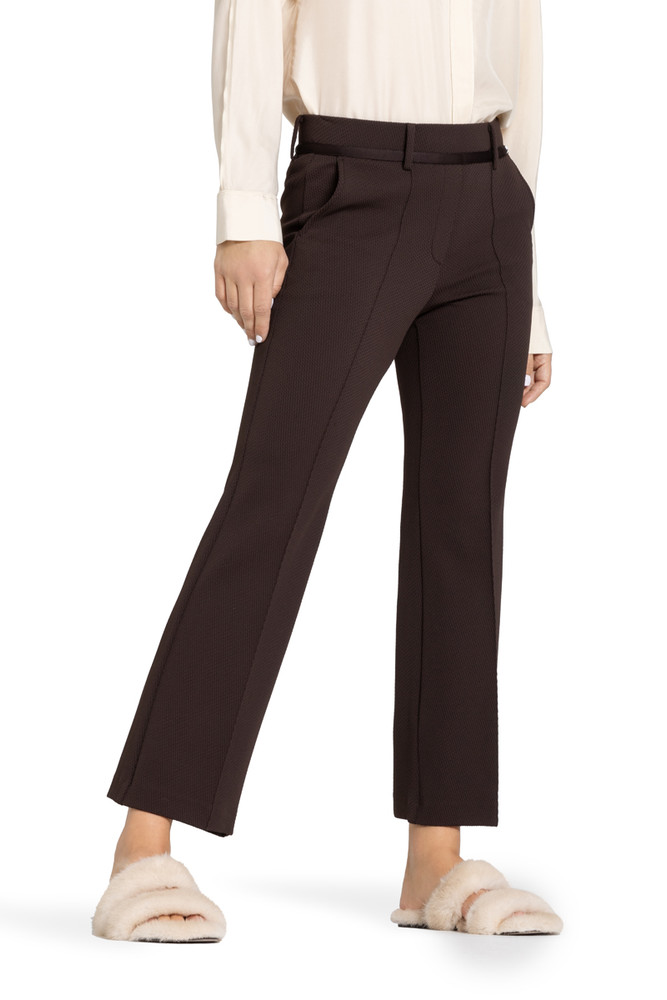 Francoise Cropped Pantalon Bruin 1 Francoise Cropped Pantalon Bruin 1