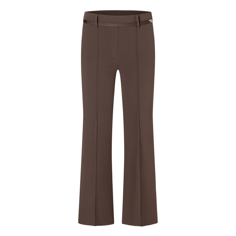 Francoise Cropped Pantalon Bruin 1 Francoise Cropped Pantalon Bruin 1