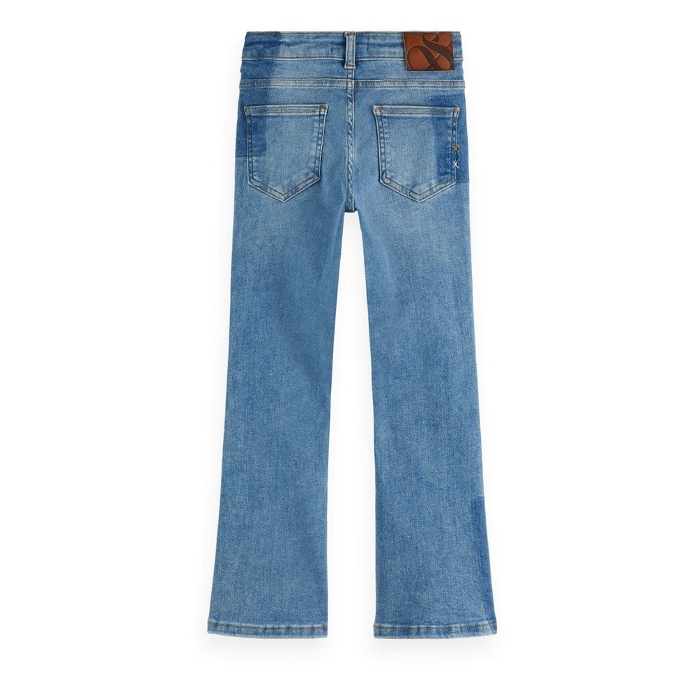 The Charm flared jeans Breakdance Blauw The Charm flared jeans Breakdance Blauw