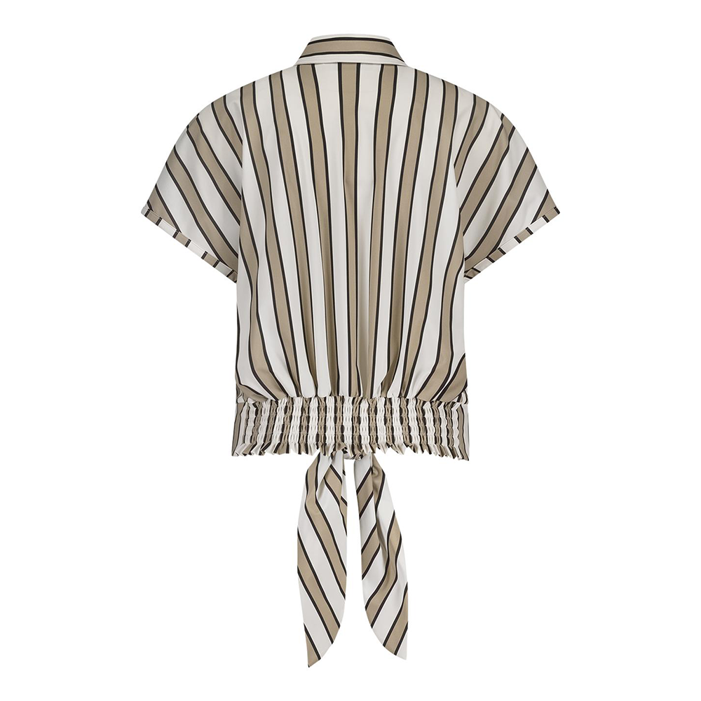 Lena stripe blouse Beige Lena stripe blouse Beige