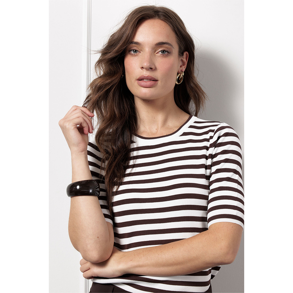 Luna ssl stripe pullover Bruin 1 Luna ssl stripe pullover Bruin 1