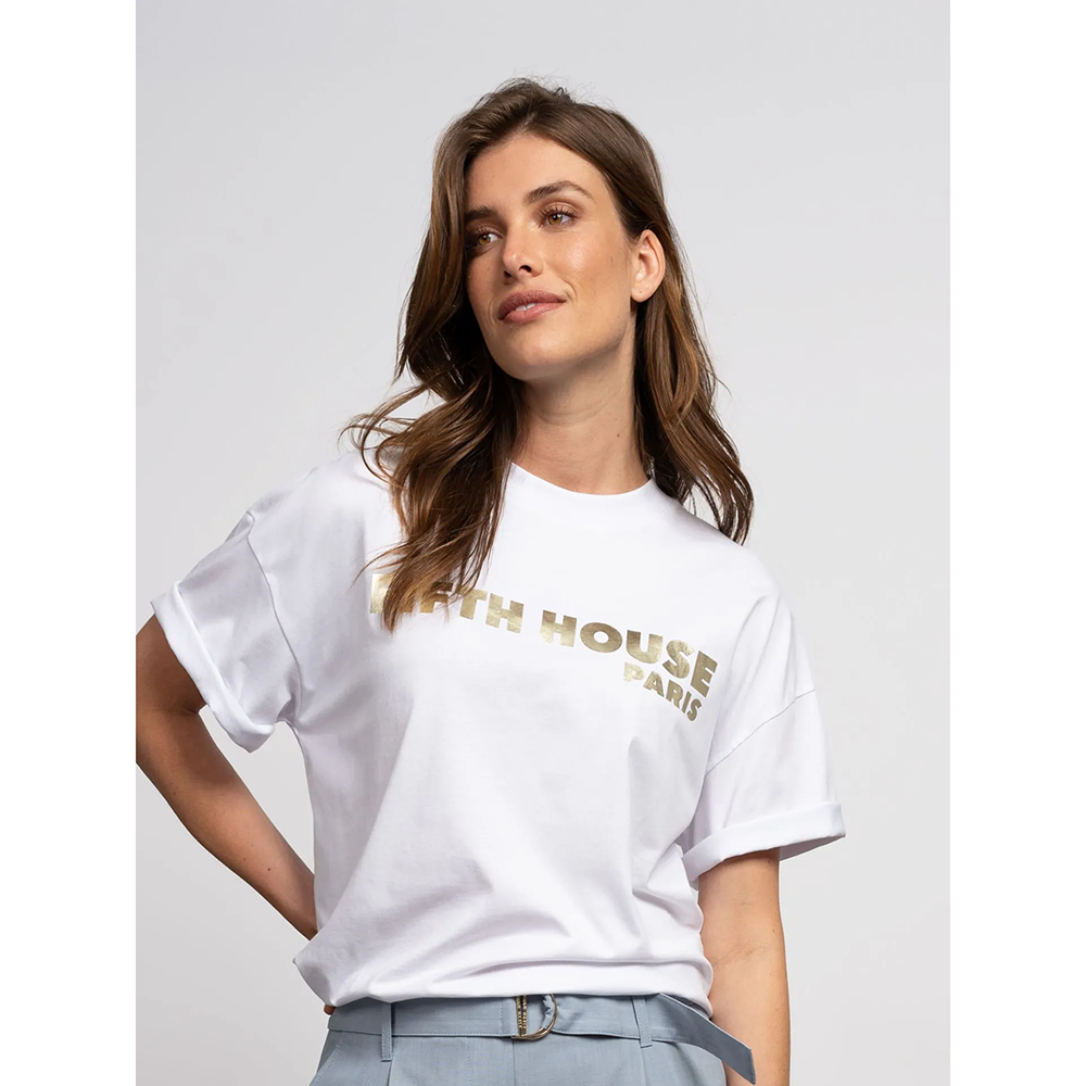 Ives T-shirt Wit 1 Ives T-shirt Wit 1