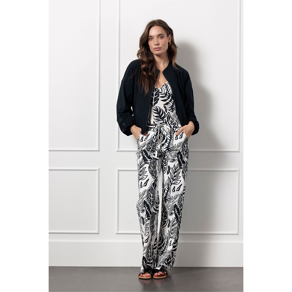 Abigail leaves trousers Blauw Abigail leaves trousers Blauw