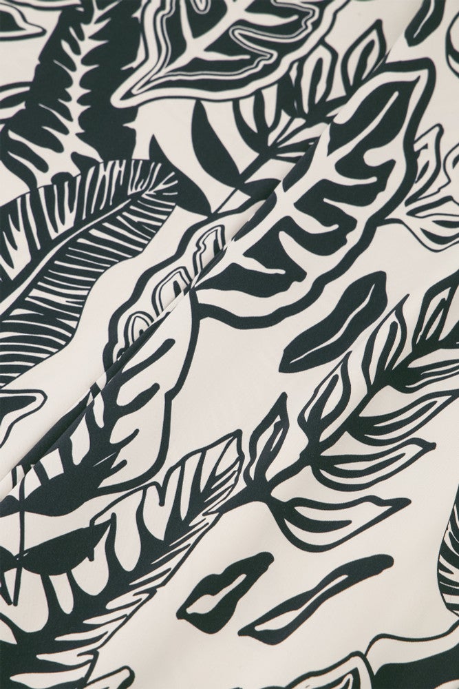 Abigail leaves trousers Blauw Abigail leaves trousers Blauw