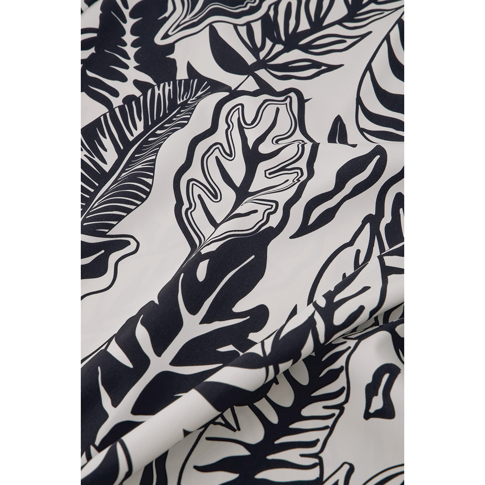 Itske leaves dress Blauw Itske leaves dress Blauw