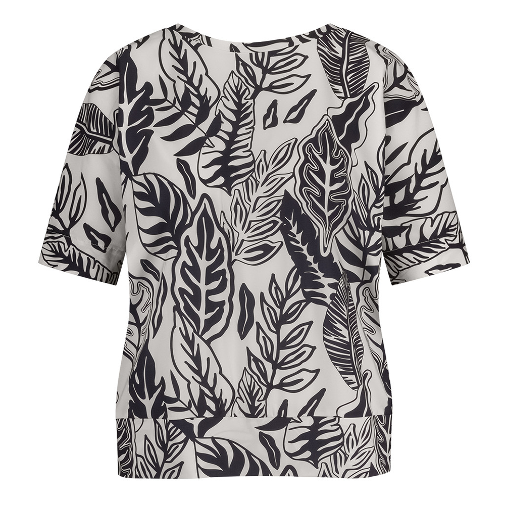 Mechi 2 way leaves top Blauw Mechi 2 way leaves top Blauw