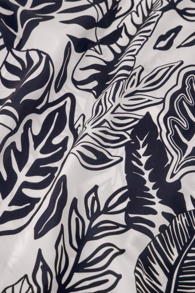 Mechi 2 way leaves top Blauw Mechi 2 way leaves top Blauw