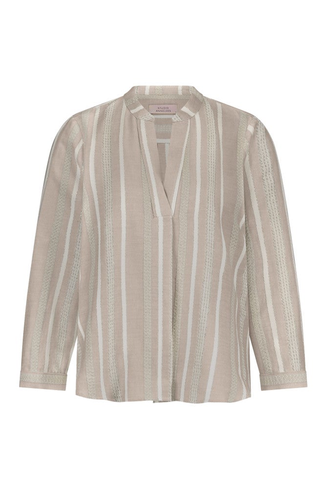 Lieve gold stripe top Beige Lieve gold stripe top Beige