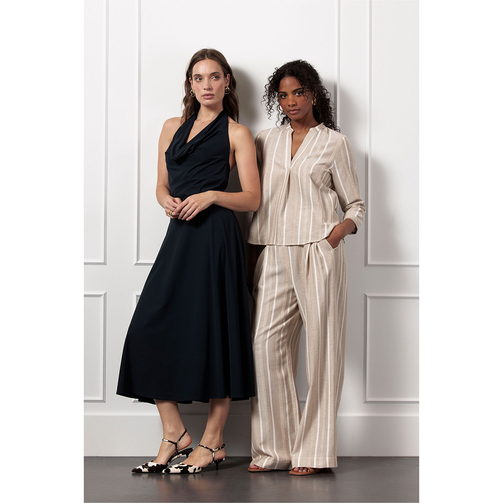 Julie halter top Donker Blauw Julie halter top Donker Blauw